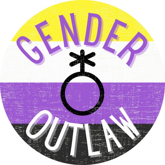 Gender Outlaw Nonbinary Sticker