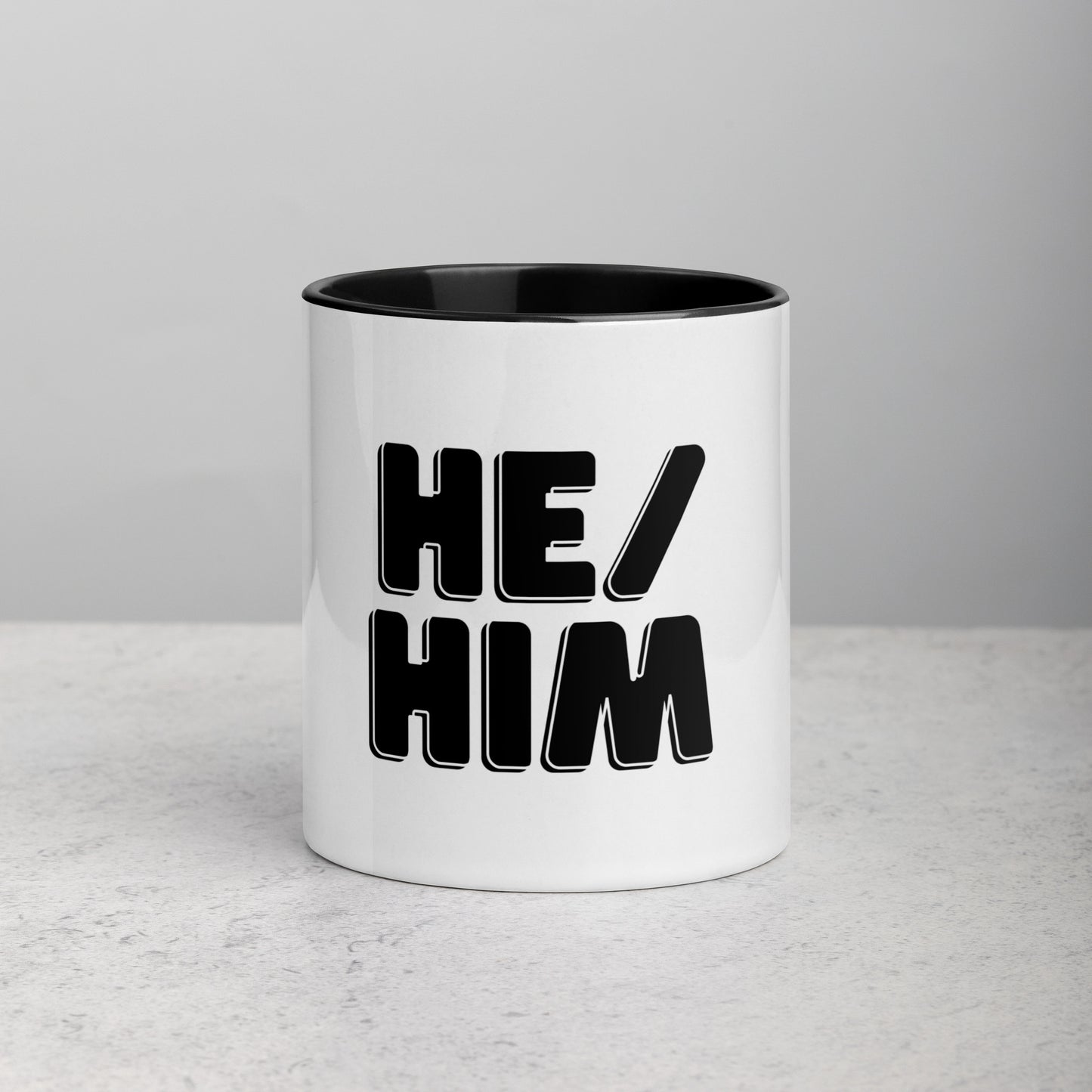 He/Him Mug